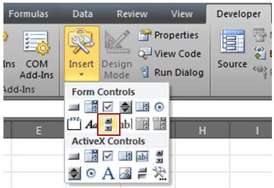 scroll bar missing in excel