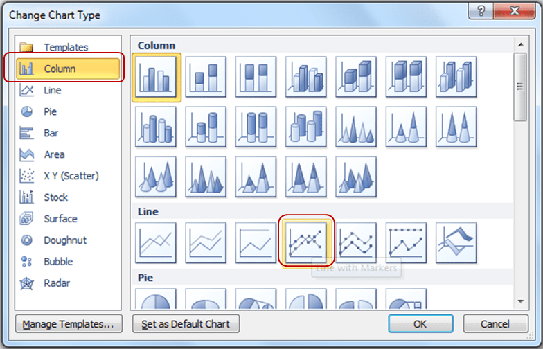 make a combo chart in excel for mac