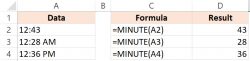 Excel MINUTE Function | Formula Examples + FREE Video