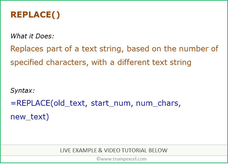 how-to-use-the-replace-function-in-excel-replace-text-easily