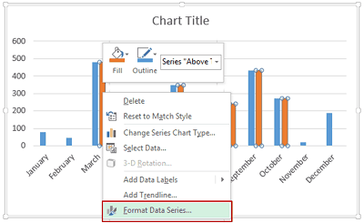 in excel mac 2011 can you select only certain data for a chart?