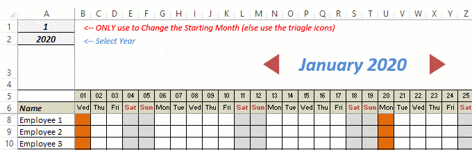 Free Excel Leave Tracker Template (Updated for 2025)