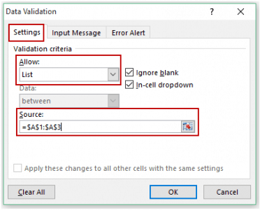 Show Symbols in Drop Down Lists in Excel
