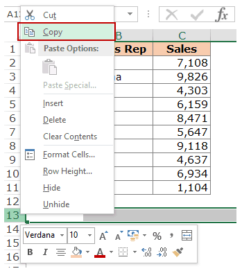 how to add multiple rows in excel 2010