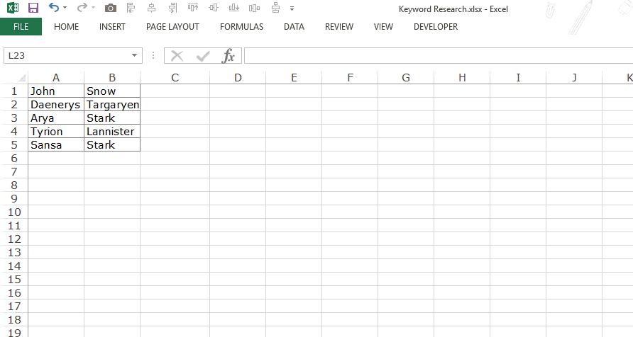 How to Merge Cells in Excel - Pop Up Message