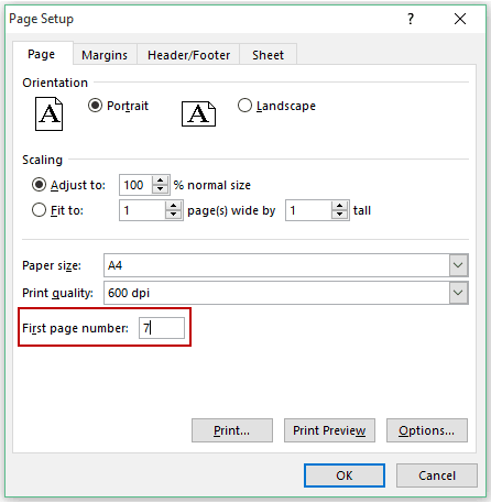 How to Insert Page Numbers in Excel Worksheets