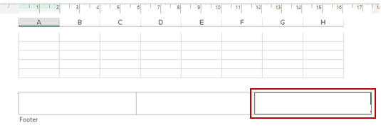 How to Insert Page Numbers in Excel Worksheets - select box