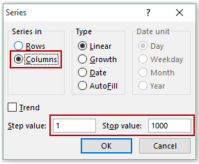 Quickly Fill Numbers in Cells without Dragging Excel - Series DB