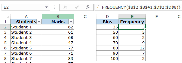 construct a histogram in excel 2016