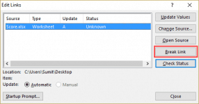 How to Find External Links and References in Excel