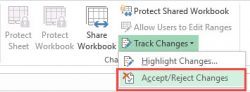 How to Enable and Use Track Changes in Excel