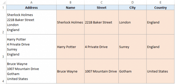 Split Multiple Lines in a Cell into a Separate Cells or Columns - Result needed Split Multiple Lines in a Cell into a Separate Cells or Columns - Result needed