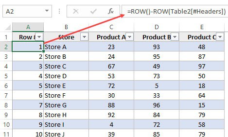 excel easy numbering