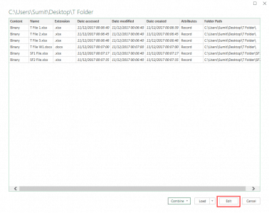 Get a List of File Names from Folders & Sub-folders (using Power Query)