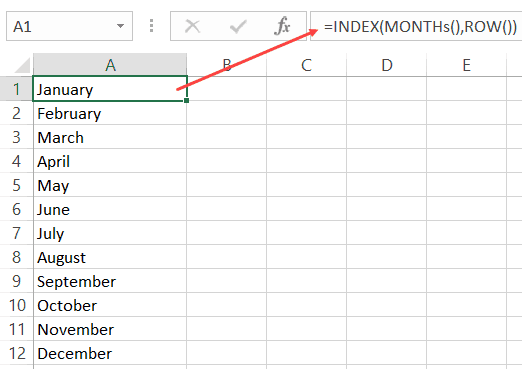 Array formula in VBA - with Index Function