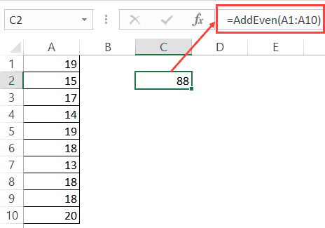 Creating a User Defined Function with an array argument