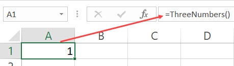 Creating a function in VBA that returns an array