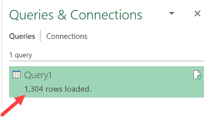 Combine Multiple sheets number of rows when loaded first time