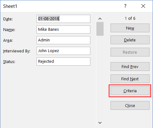 How to create data entry form in excel for mac