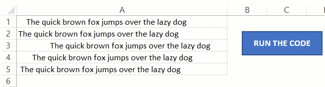 Clean Data with VBA TRIM Function