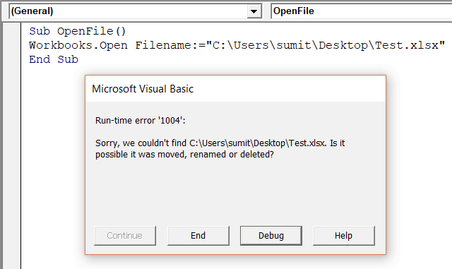 excel vba on error goto errorhandler