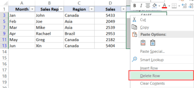 How to Delete Every Other Row in Excel (or Every Nth Row)