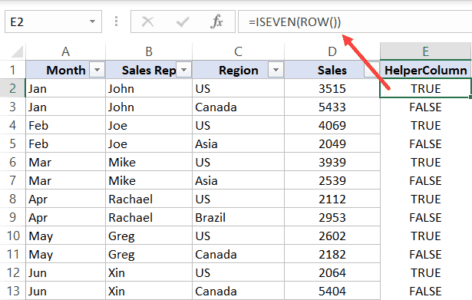 How to Delete Every Other Row in Excel (or Every Nth Row)