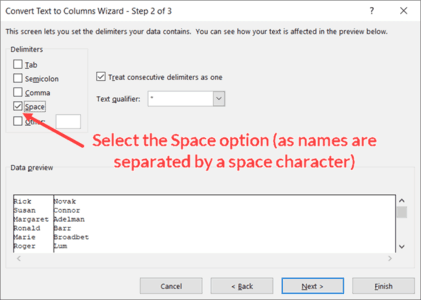 Separate First and Last Name in Excel (Split Names Using Formulas)