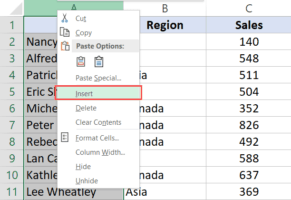 Insert a Blank Row after Every Row in Excel (or Every Nth Row)