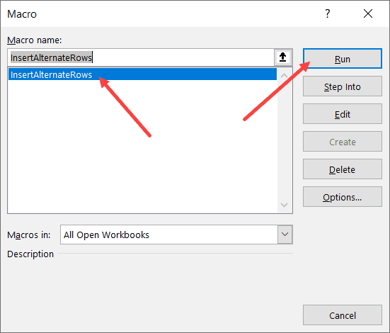 Insert a Blank Row after Every Row in Excel  or Every Nth Row  - 38