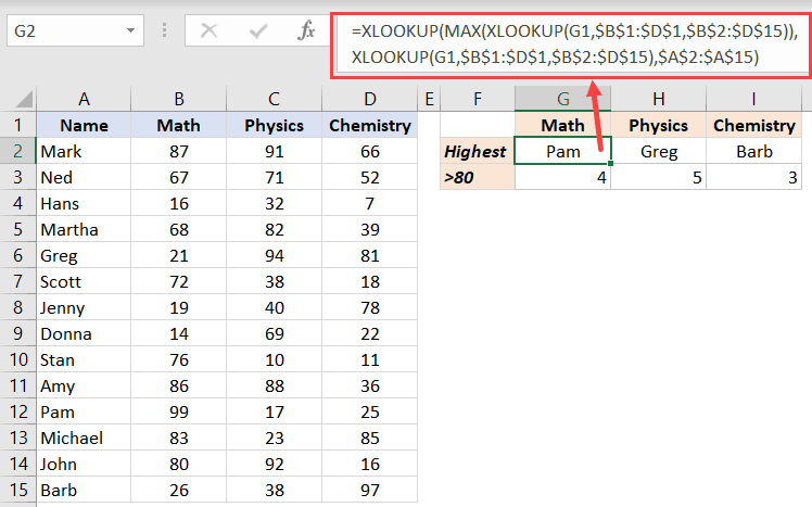 Excel XLOOKUP Function With Formula Examples, 54% OFF