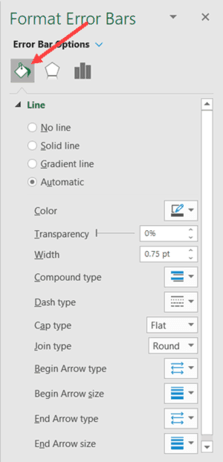 How to Add Error Bars in Excel (Horizontal/Vertical/Custom)