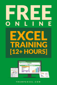 Free Online Excel Training 2