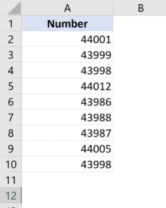 Convert Serial Numbers to Dates in Excel (2 Easy Ways)