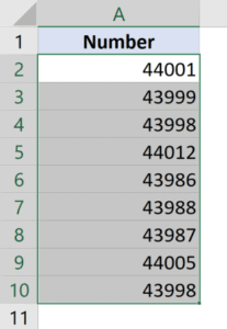 Convert Serial Numbers to Dates in Excel (2 Easy Ways)