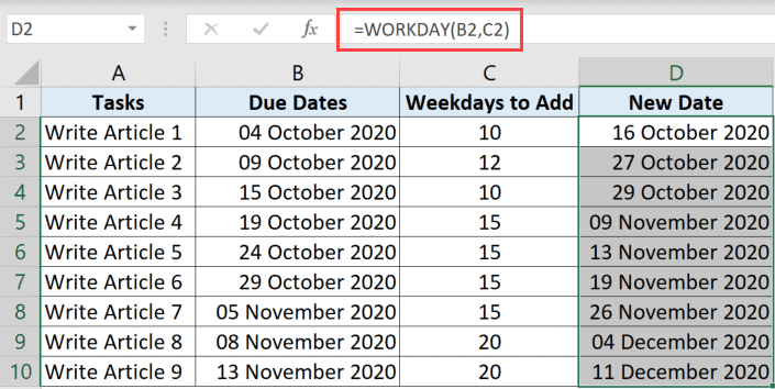 How To Add A Formula In Excel To Add Days To A Date Printable 