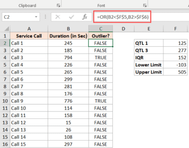 How to Find Outliers in Excel (and how to handle these) - Trump Excel