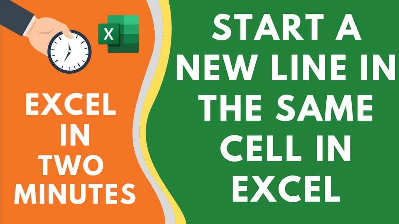 excel new line in cell for mac