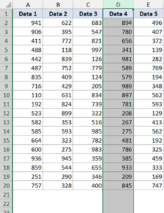 How to Select Entire Column (or Row) in Excel - Shortcut