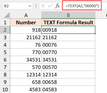 How to Convert Numbers to Text in Excel - 4 Super Easy Ways