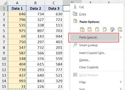 How to Copy and Paste Column in Excel? 3 Easy Ways!