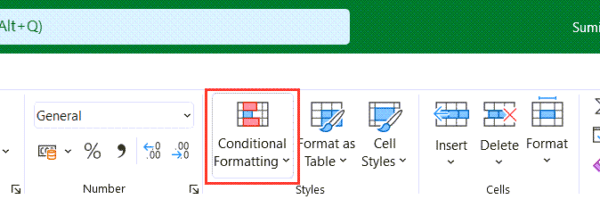 Apply Conditional Formatting Based on Another Column in Excel