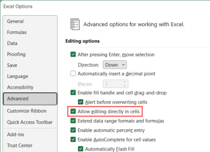 How to Edit Cells in Excel? (Shortcuts) - Trump Excel