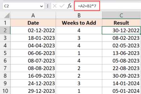 How to Add Week to Date in Excel? Easy Formulas!