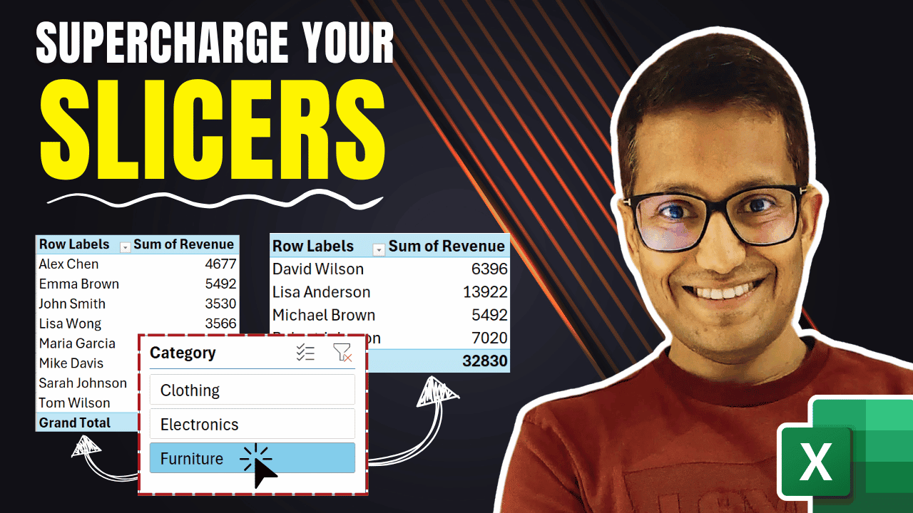 Connect a Single Slicer to Multiple Pivot Tables in Excel