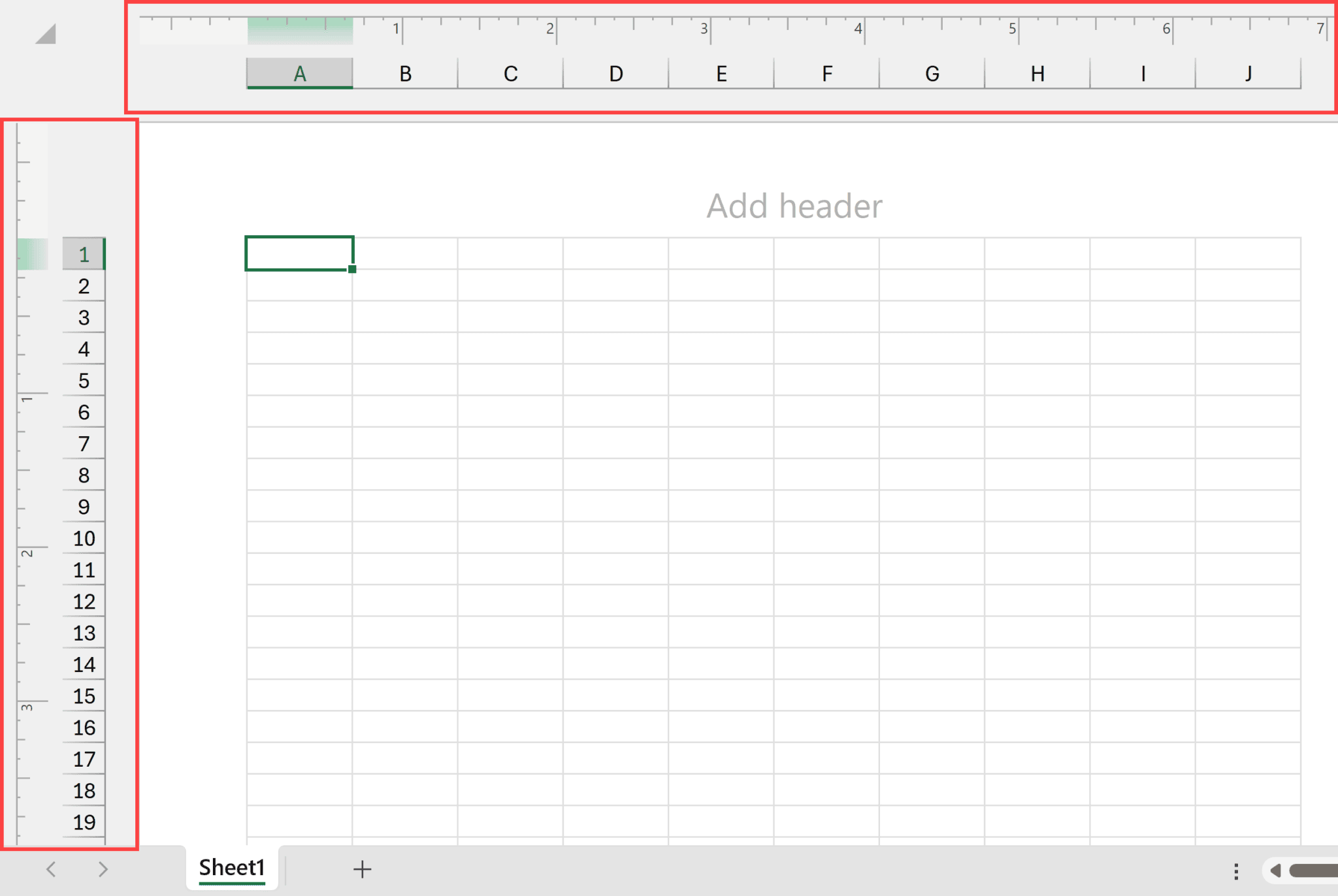 Excel Reading Ruler How to Show Ruler in Excel?