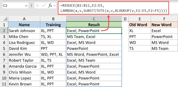 Excel REDUCE Function (Made Easy with Lots of Examples)