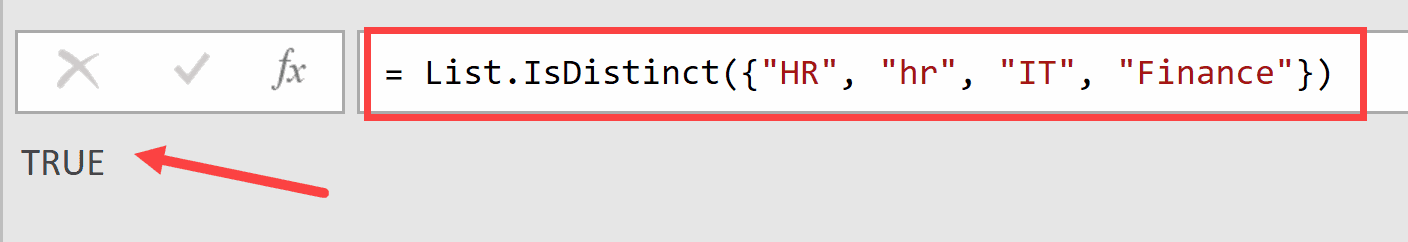 Finding unique items in a list with lower and upper case