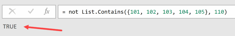 List.Contains Function in Power Query M (9 Examples)