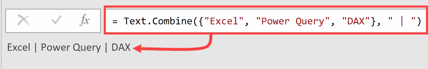 01 Combine text without separator Power query